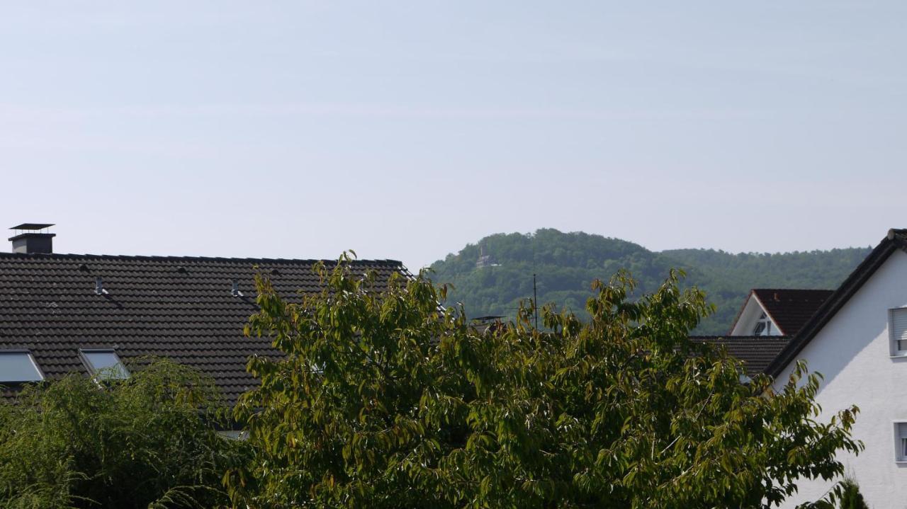 Ferienwohnung Und Gaestezimmer Iburgblick Бад Дрибург Екстериор снимка