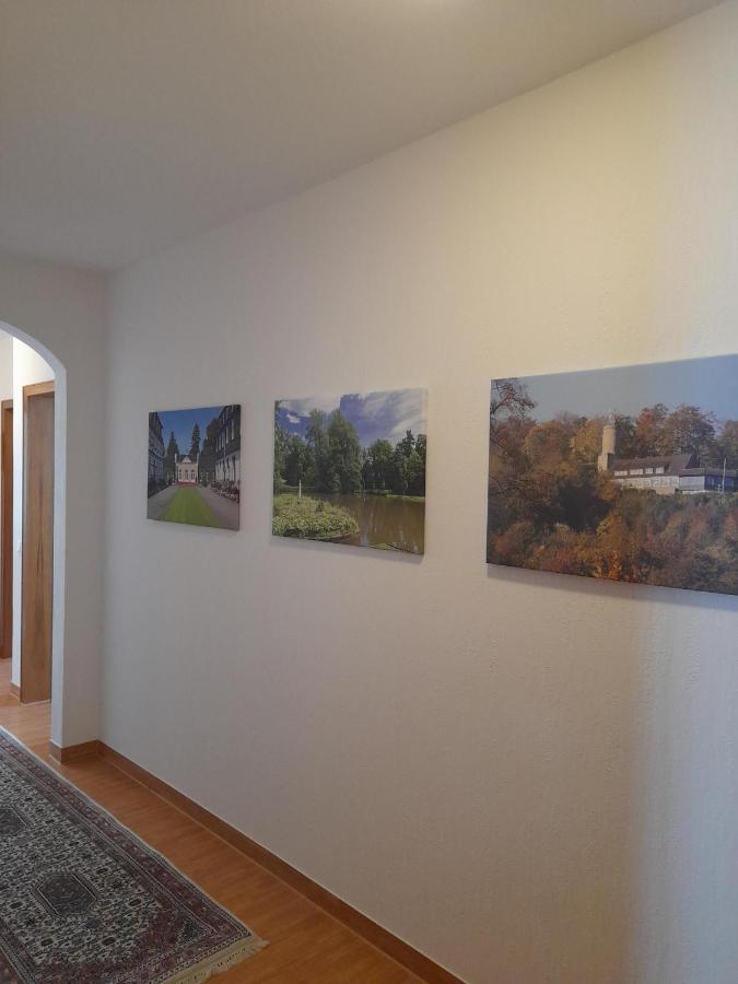 Ferienwohnung Und Gaestezimmer Iburgblick Бад Дрибург Екстериор снимка