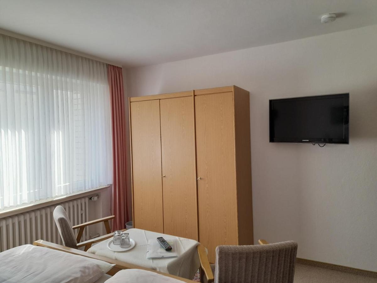 Ferienwohnung Und Gaestezimmer Iburgblick Бад Дрибург Екстериор снимка